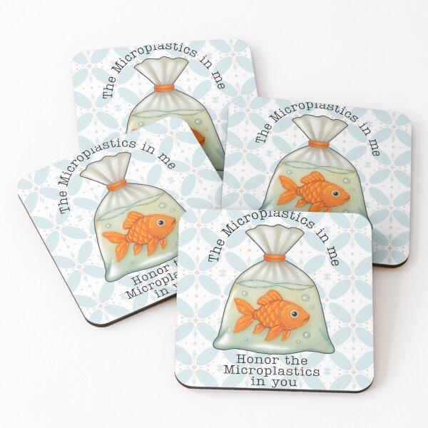 Item preview, The Microplastics in me Honor the Microplastics in you  designed and sold by MsBrillMakes.
