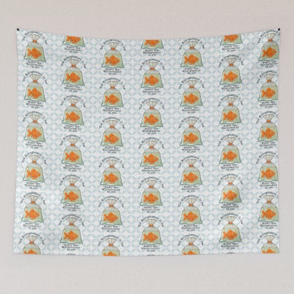 Item preview, The Microplastics in me Honor the Microplastics in you  designed and sold by MsBrillMakes.
