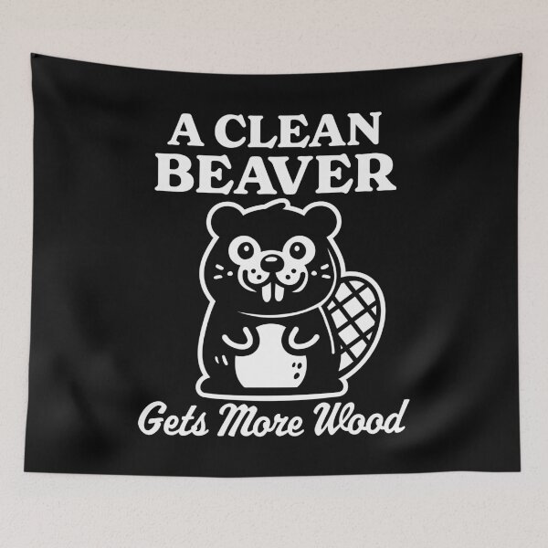 Item preview, A clean beaver gets more wood designed and sold by PaulSDesign.