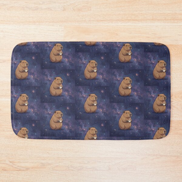 Item preview, Cosmic Capybara – Coffee in Space Design designed and sold by Dogandesighn.