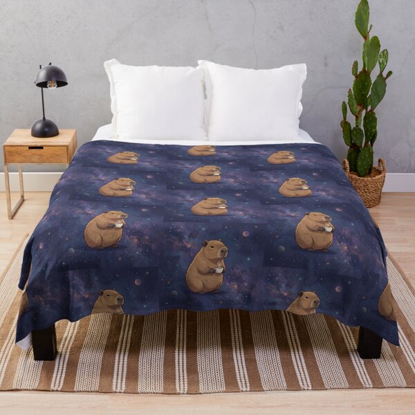 Item preview, Cosmic Capybara – Coffee in Space Design designed and sold by Dogandesighn.