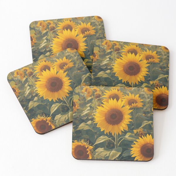 Item preview, A field of sunflowers designed and sold by Art70shop.