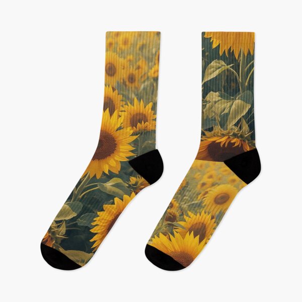 Item preview, A field of sunflowers designed and sold by Art70shop.