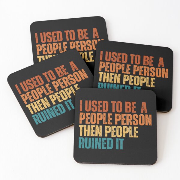 Item preview, I Used to Be a People Person designed and sold by Dondonmart.