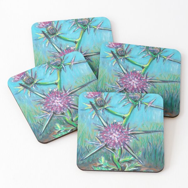 Item preview, Flower art: Thistle designed and sold by IrinaRammos-Art.