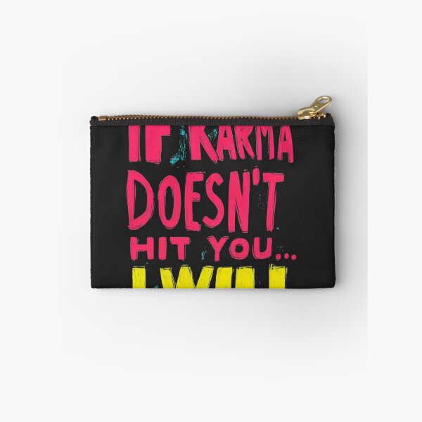 Item preview, Karma Warning designed and sold by abrahimdiaz.