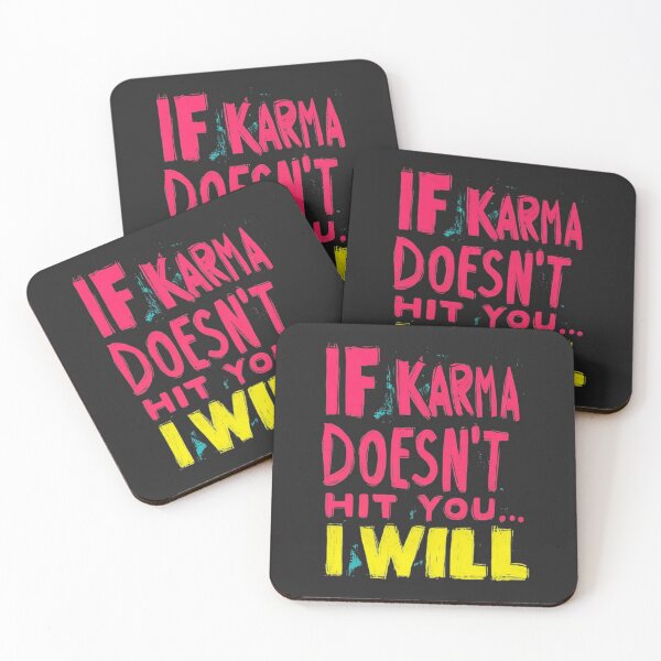Item preview, Karma Warning designed and sold by abrahimdiaz.