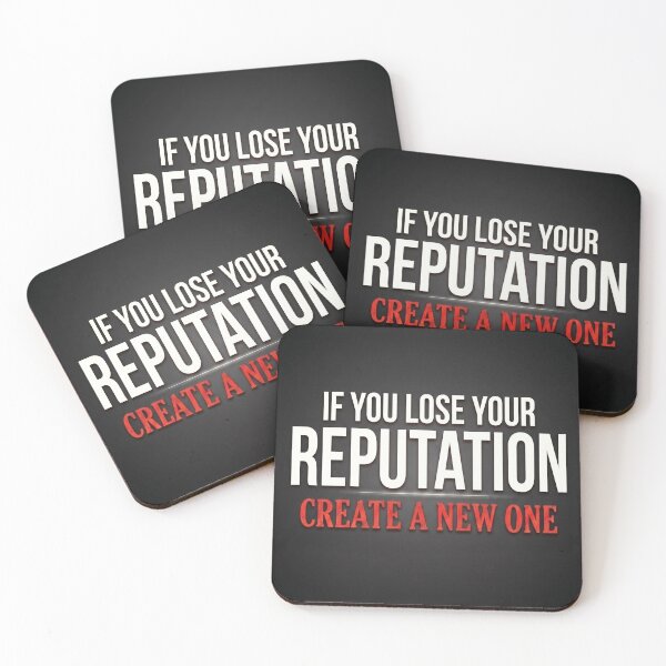 Item preview, if you lose your reputation create a new one designed and sold by Fox Chase Studio.