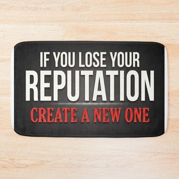 Item preview, if you lose your reputation create a new one designed and sold by Fox Chase Studio.