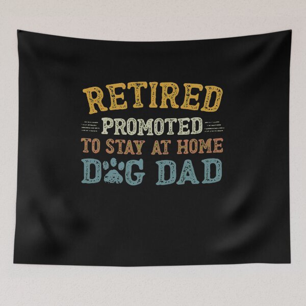 Item preview, Retired Promoted Dog Dad Vintage Paw Shirt designed and sold by OlyvieArt.