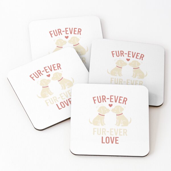 Item preview, Fur-Ever Love Cute Labrador Puppy Couple designed and sold by GiggleInkTees.