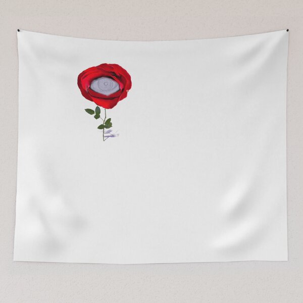 Item preview, I See You Too - Eye of the Rose Flower (Drawing and Digital Graphic ACCI) designed and sold by VanyssaGraphics.