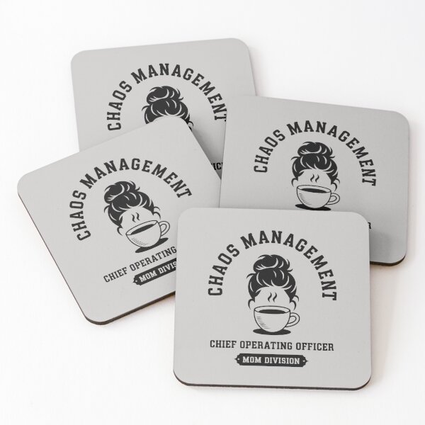 Item preview, Chaos Management Agency - Chief Operating Officer - Funny Mom Life designed and sold by Design_Your_Day.