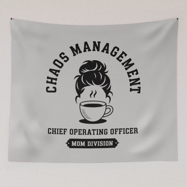 Item preview, Chaos Management Agency - Chief Operating Officer - Funny Mom Life designed and sold by Design_Your_Day.