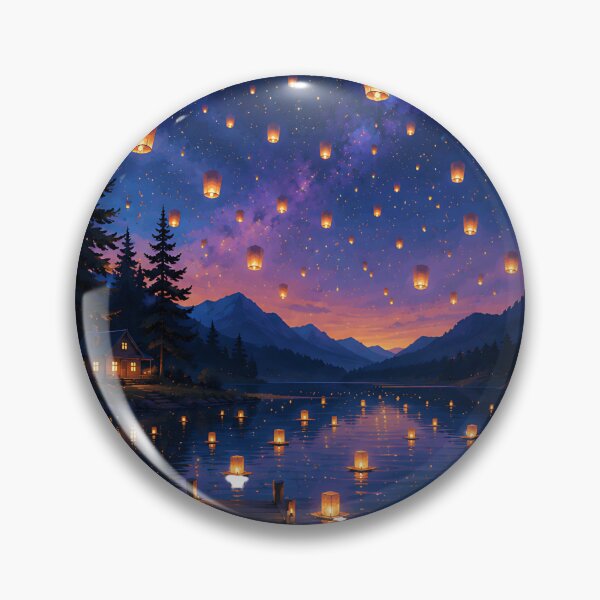 Item preview, Whimsical Twilight Bridge and Floating Lights   designed and sold by Jaideep Walia.