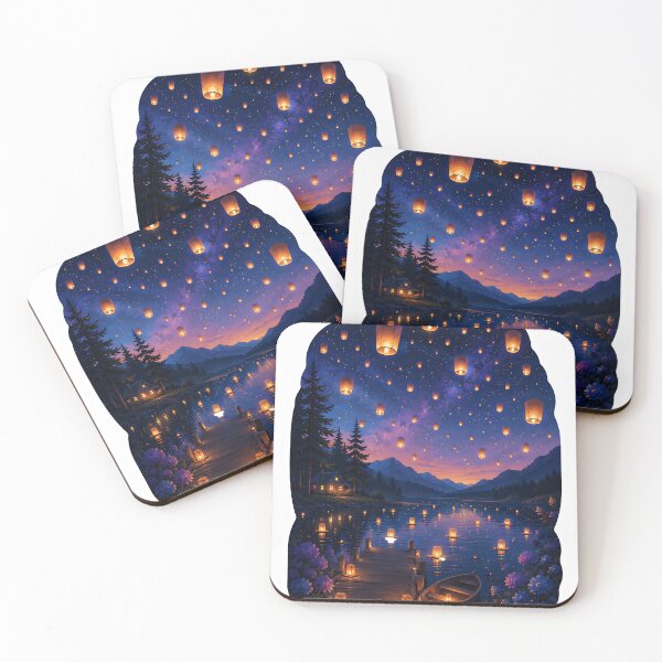 Item preview, Whimsical Twilight Bridge and Floating Lights   designed and sold by Jaideep Walia.