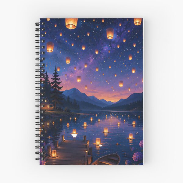 Item preview, Whimsical Twilight Bridge and Floating Lights   designed and sold by Jaideep Walia.