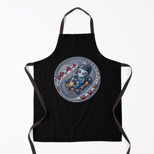 Item preview, Galactic Go-Kart Racer Grey Alien designed and sold by Sunkhung.