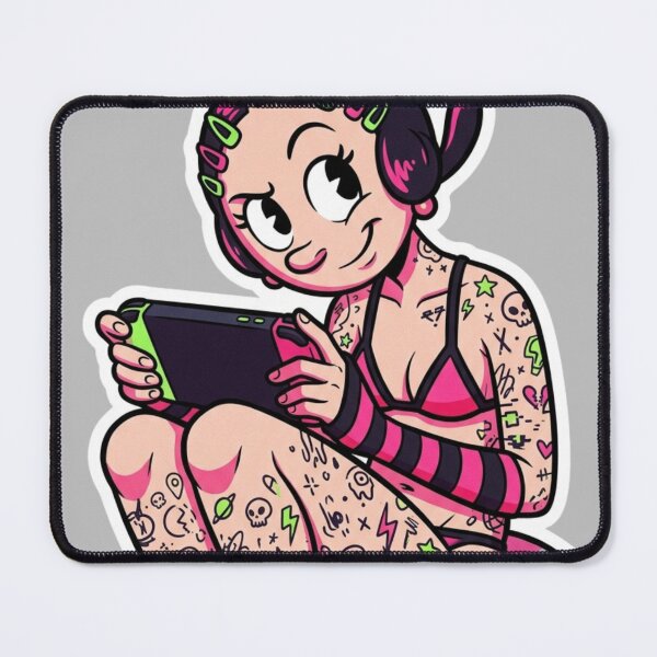 Item preview, Liberty Lags, Joysticks Jolt, Tattoos Revolt designed and sold by Print Fiction.