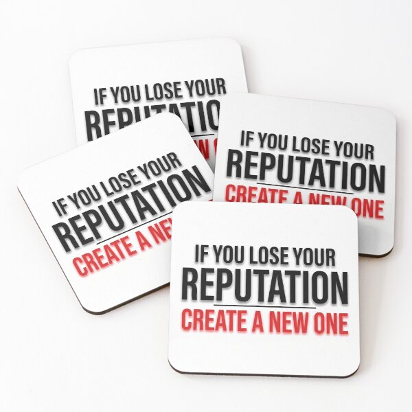 Item preview, if you lose your reputation create a new one designed and sold by Fox Chase Studio.