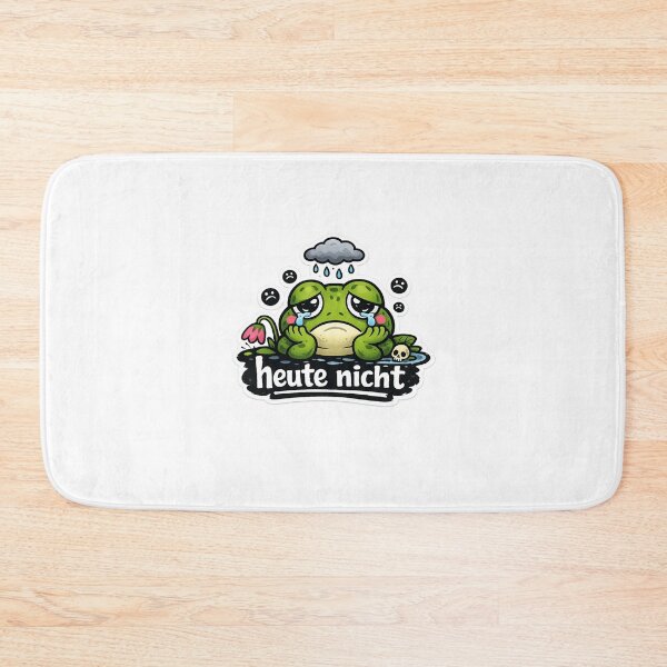 Item preview, Sad frog with rain cloud designed and sold by Stickimaison.
