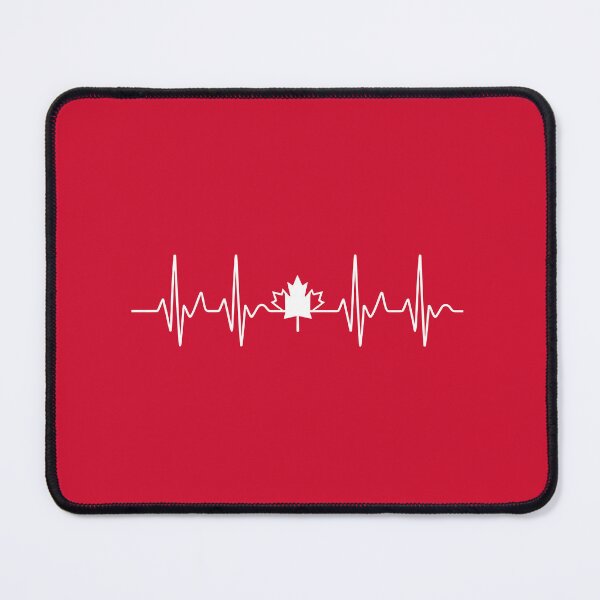Item preview, Heartbeat with Canadian Maple Leaf designed and sold by jkrphoto.