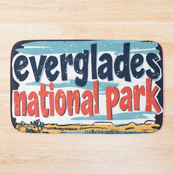 Item preview, Everglades National Park Colorful Landscape Retro Crocodile  designed and sold by HowToCanadian.
