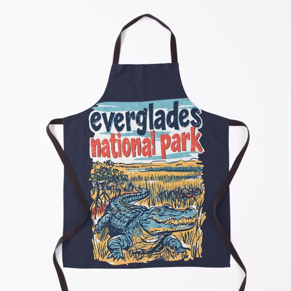 Item preview, Everglades National Park Colorful Landscape Retro Crocodile  designed and sold by HowToCanadian.