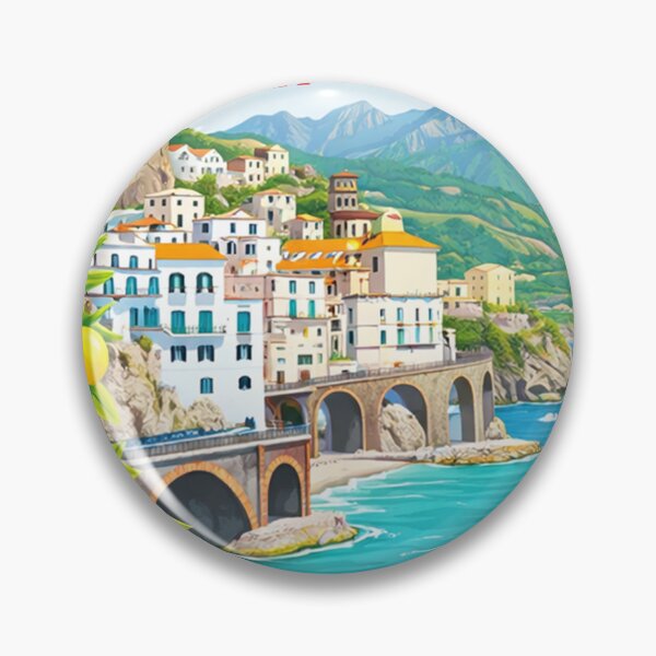 Item preview, Amalfi Comune Italy Stamp designed and sold by yunamaliskova.
