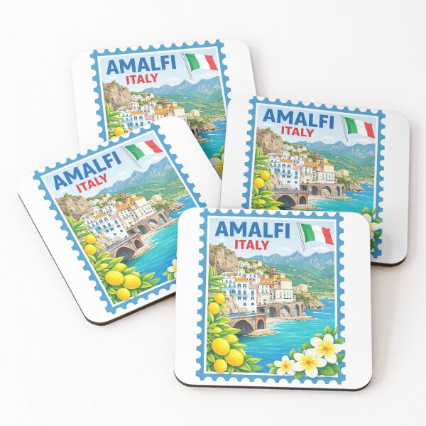Item preview, Amalfi Comune Italy Stamp designed and sold by yunamaliskova.