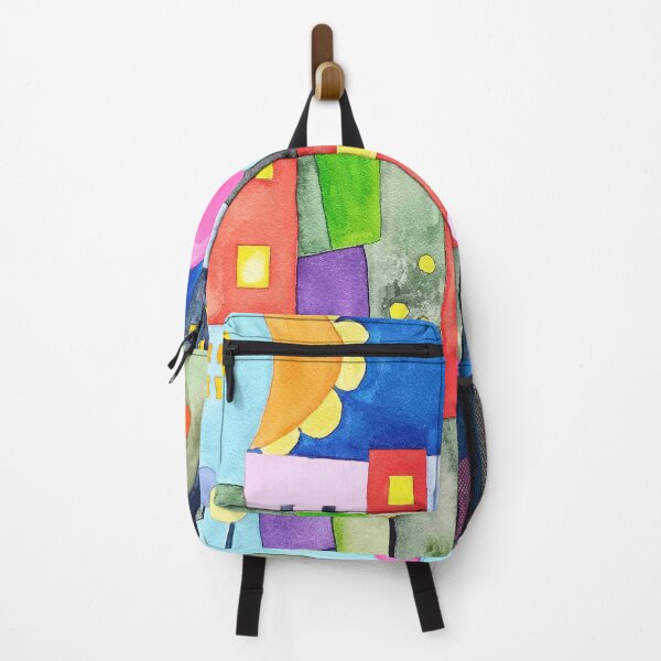 Item preview, Colorful Childhood City Illustration designed and sold by ArtCheri.