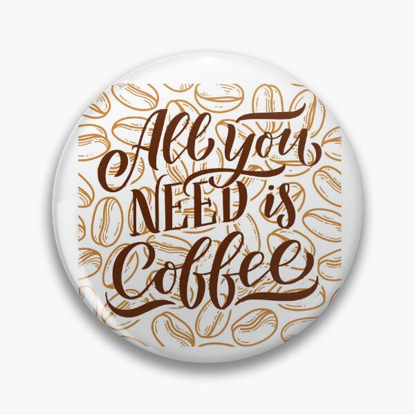 Item preview, All You Need is Coffee Typography designed and sold by Coffee & Designs.