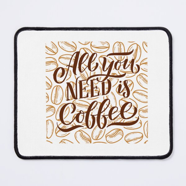 Item preview, All You Need is Coffee Typography designed and sold by Lorens Designs.