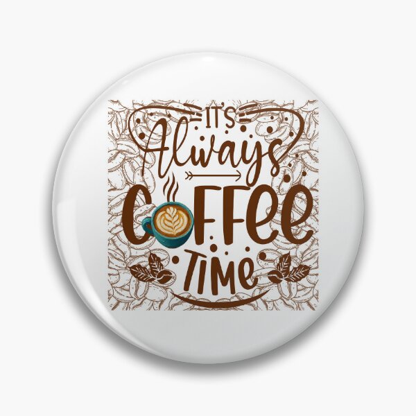 Item preview, Vertical Coffee Time Banner designed and sold by Coffee & Designs.