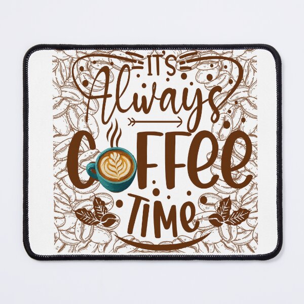 Item preview, Vertical Coffee Time Banner designed and sold by Coffee & Designs.
