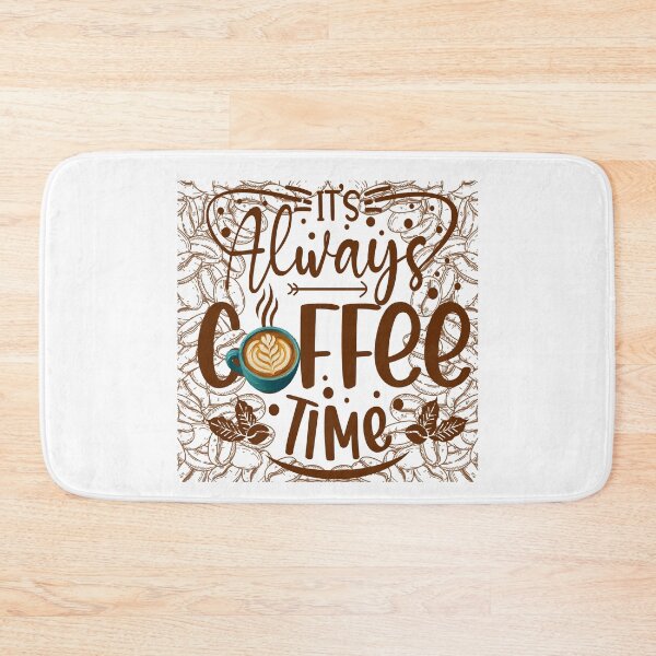 Item preview, Vertical Coffee Time Banner designed and sold by Coffee & Designs.