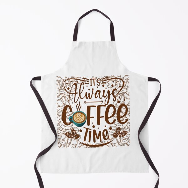 Item preview, Vertical Coffee Time Banner designed and sold by Coffee & Designs.