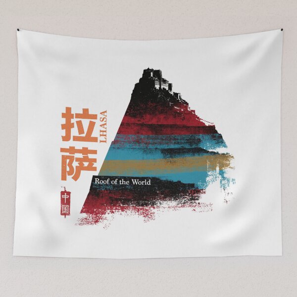 Item preview, Sacred Lhasa Potala Palace Roof Of World designed and sold by EdvvinStudios.