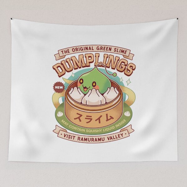Item preview, Ramuramu Valley Dumplings Vintage designed and sold by Lagelantee.