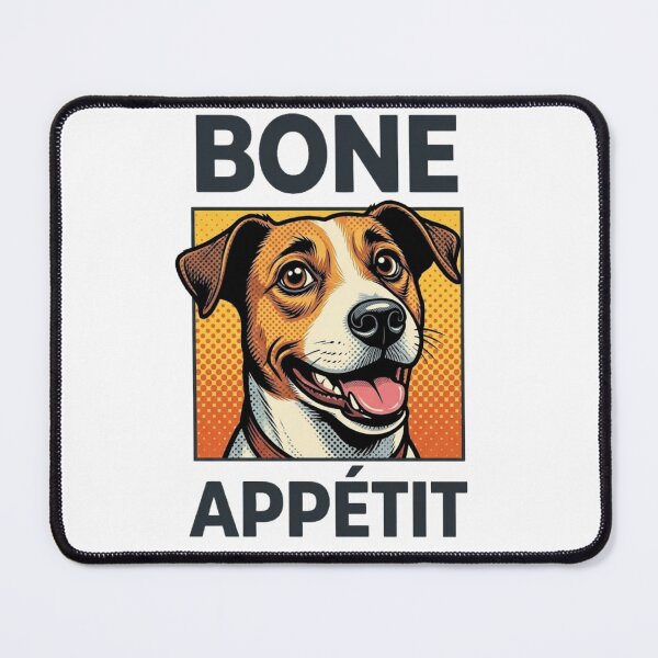 Item preview, Bone Appetit Retro Comic Book Dog Art designed and sold by GiggleInkTees.