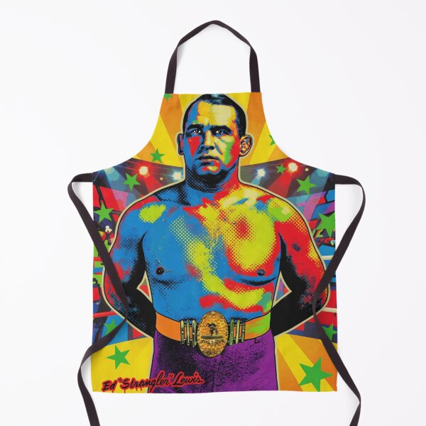 Item preview, Ed "Strangler" Lewis | Vintage Wrestling Legend | Pop Art Championship Belt Design designed and sold by The Irish Whip.