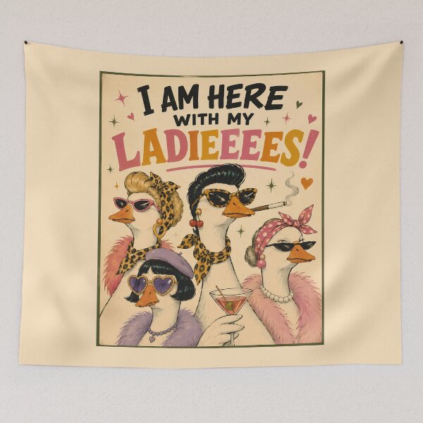Item preview, The Divas Are Here designed and sold by VIVID COLORS CLUB.