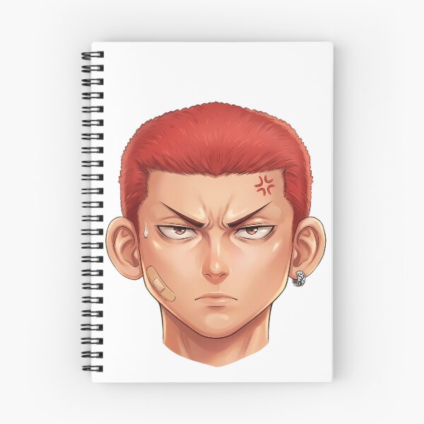 Item preview, Angry Red-Haired Anime Boy Illustration designed and sold by LYZ7VANI.