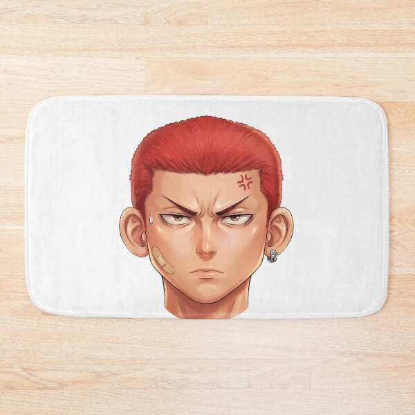 Item preview, Angry Red-Haired Anime Boy Illustration designed and sold by LYZ7VANI.