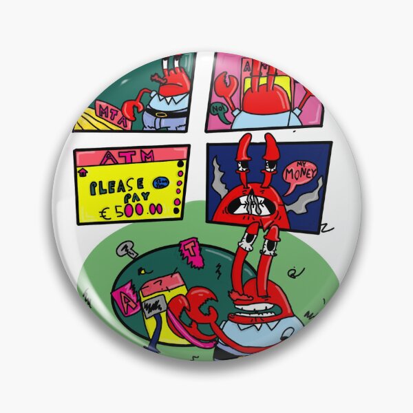 Item preview, Angry Mr Krabs designed and sold by Global Bobble.