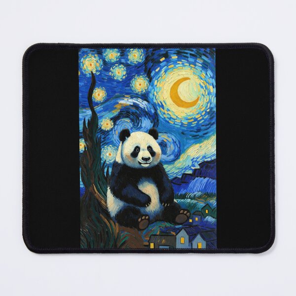 Item preview, Van Gogh Panda Starry Night Van Gogh designed and sold by Mystic & Celestial Art.
