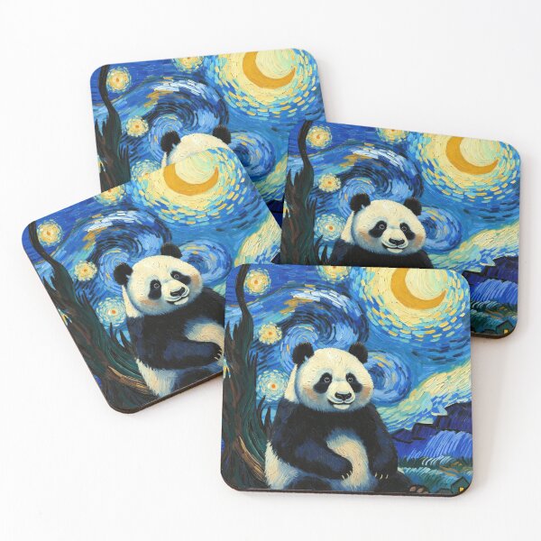 Item preview, Van Gogh Panda Starry Night Van Gogh designed and sold by bandarartisan.