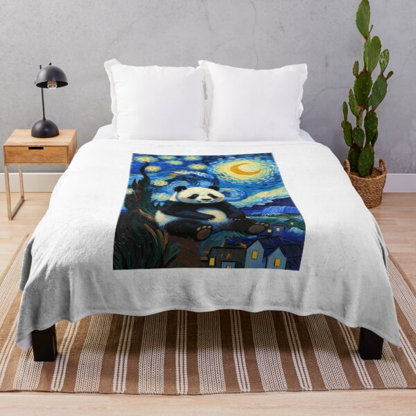 Item preview, Van Gogh Panda Starry Night Van Gogh designed and sold by bandarartisan.