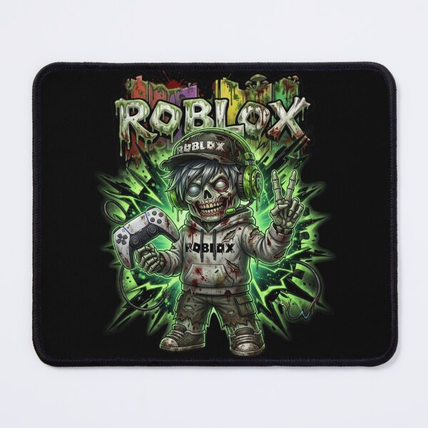 Item preview, Undead Zombie Gamer Roblox Character Illustration designed and sold by AbeeRedB.