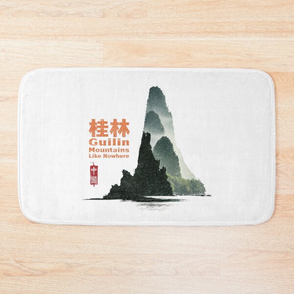 Item preview, Majestic Guilin Karst Mountains Along Li River designed and sold by EdvvinStudios.